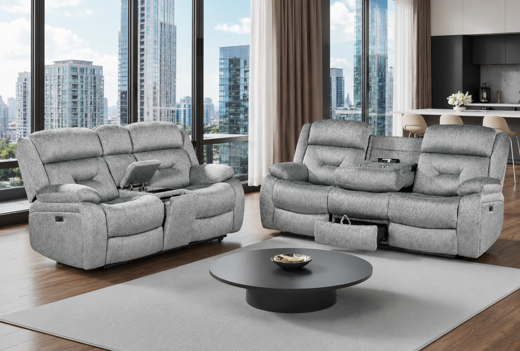 Alice Sofa & Loveseat Power Recliners