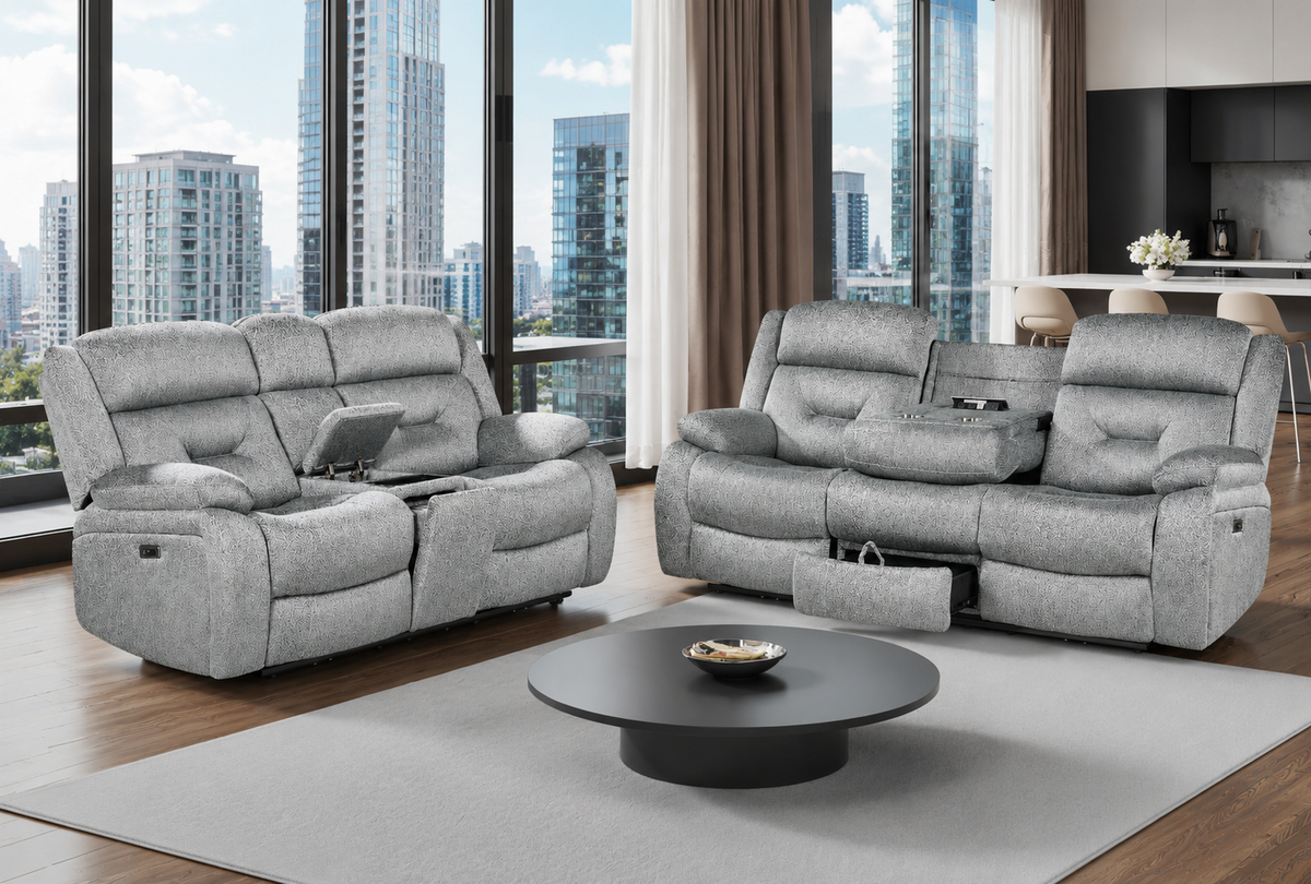 Alice Sofa & Loveseat Power Recliners