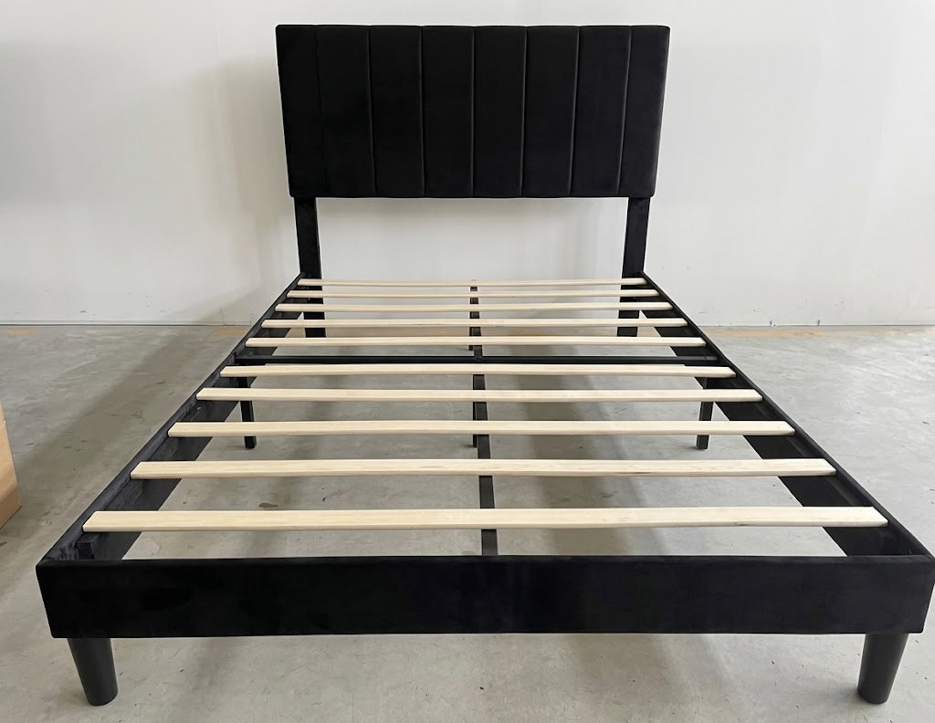 Sage Queen Upholstered Bed