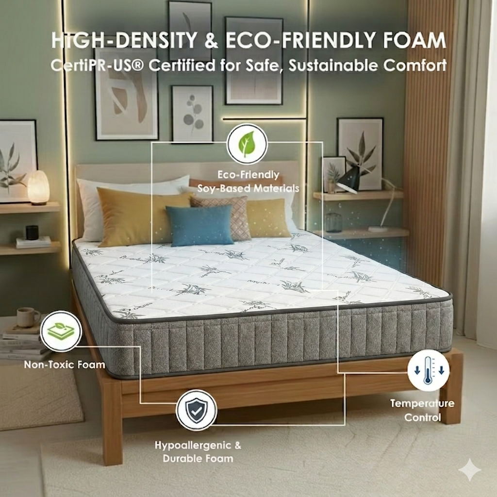 10" Ortho+ Mattress – Pocket Coil