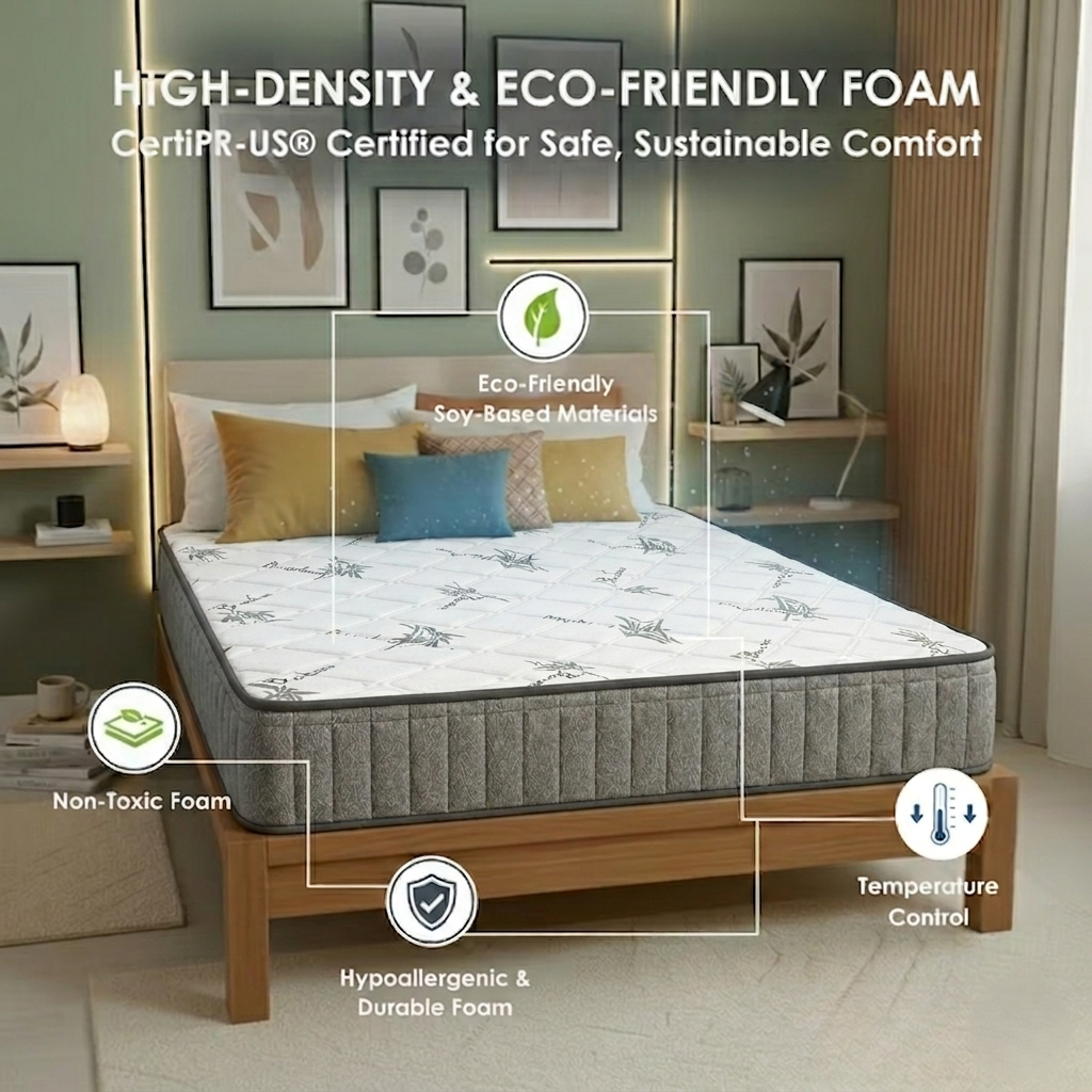 10" Ortho+ Mattress – Pocket Coil