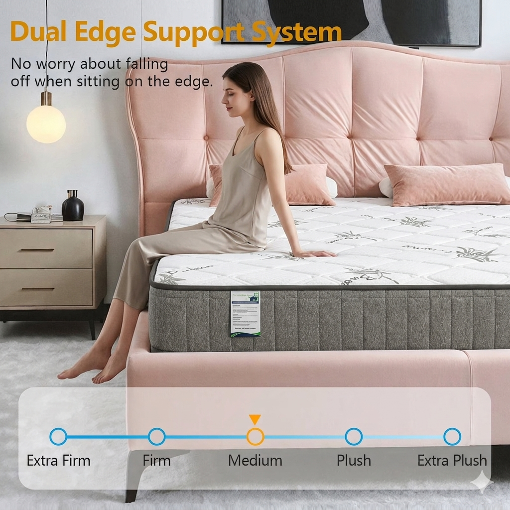 10" Ortho+ Mattress – Pocket Coil