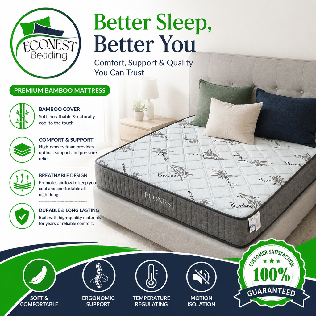 10" Ortho+ Mattress – Pocket Coil