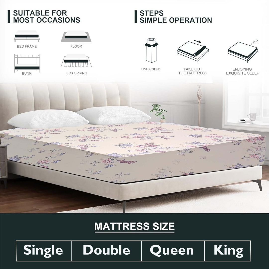 5-Inch Bio Foam Mattress – Compact Comfort with Medium Support - Image 2