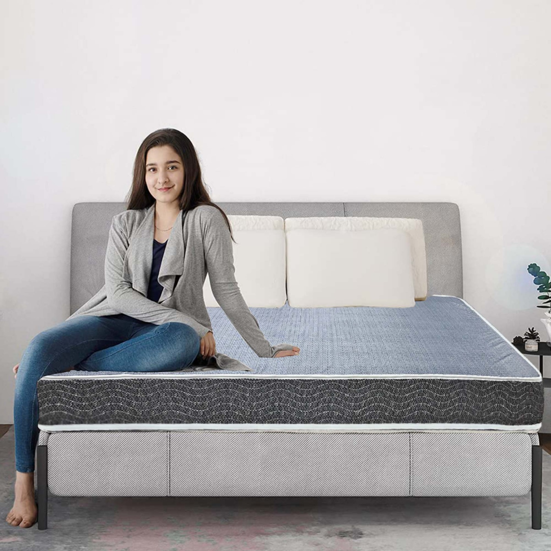 7-Inch Bamboo Foam Mattress – Medium Firm, All-Foam Comfort